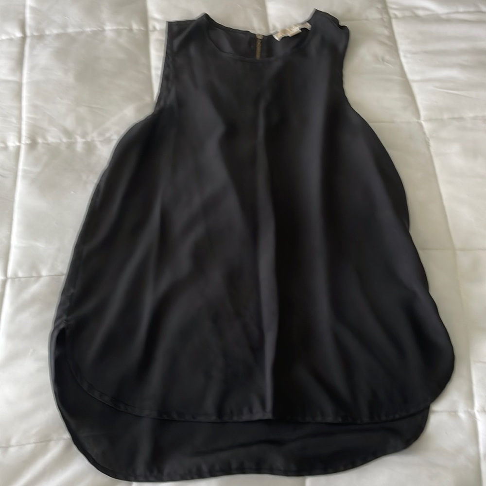 Black Sleeveless Michael Kors Blouse